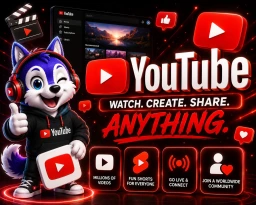 YouTube Channel 2005–2025 2FA Global + Gmail