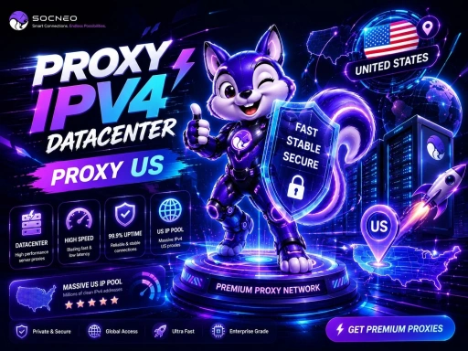 Proxy Global IPv4 Datacenter US Private Stable