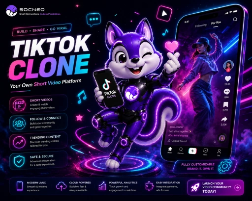 Clone TikTok Vietnam 1 - 10 Follow Many Videos Mail TM