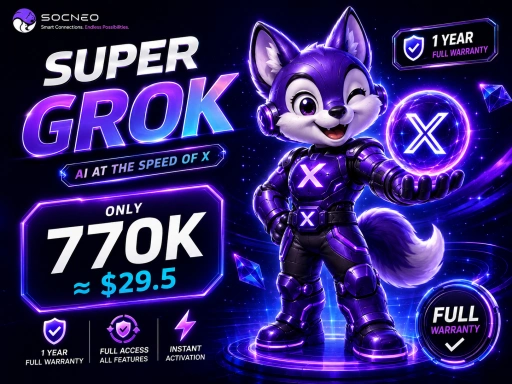 Super Grok 7 - 10 Days - Private Use Full Warranty